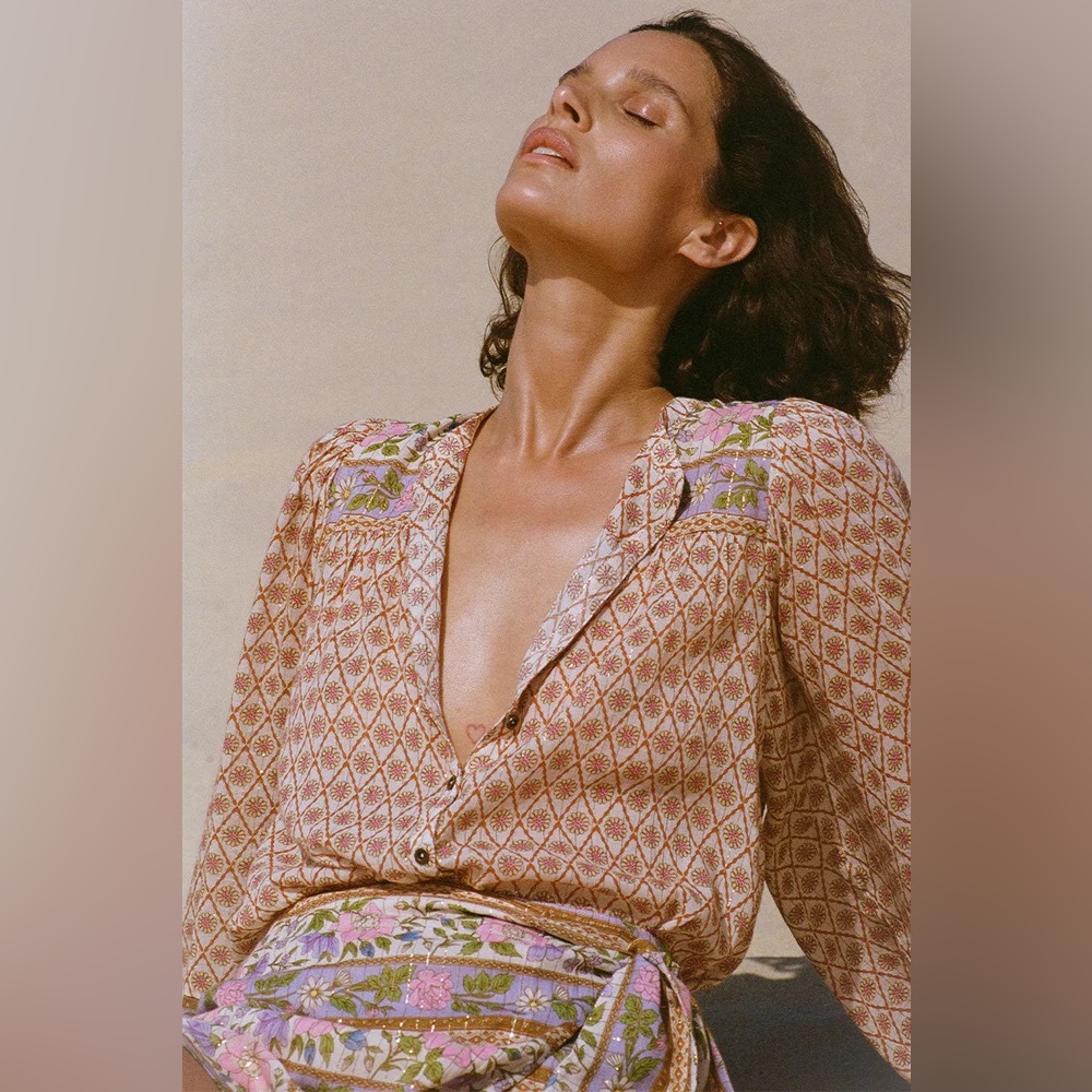 Spell and The Gypsy Collective Sienna Blouse  NWT! VERY RARE - Picture 11 of 11